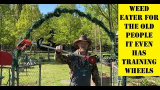 A WEED TRIMMER FOR OLD FOLKS / Elecicopo 3-in-1 Upgraded Grass Trimmer Review & Demonstration