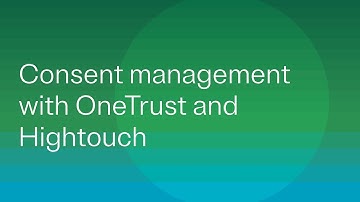 Enforcing consent at the data layer with OneTrust, Snowflake & Hightouch