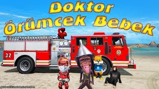 Örümcek Bebek Doktor Oldu Jokere Beyin Ameliyatı Yapacak Örümcek Bebeğin Komik Maceraları