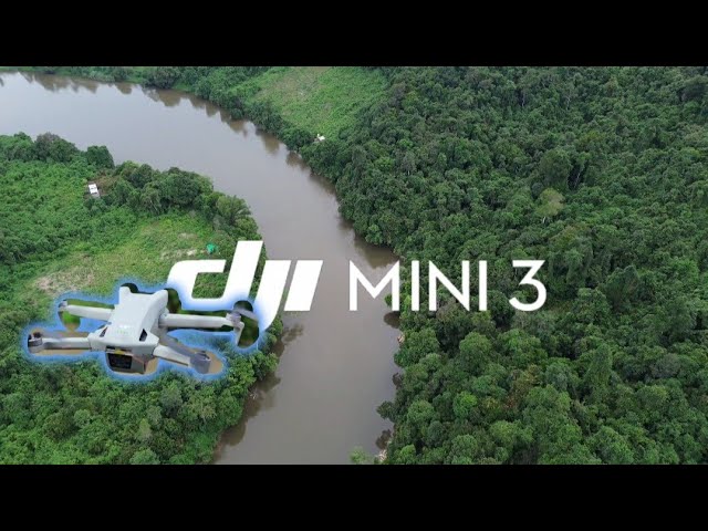 Drone DJI mini3 RC || Explore hutan dan sungai kalimantan class=