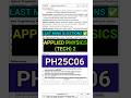 Applied Physics(Tech)II- PH25C06#ph25c06 #physics #appliedphysics #tech #biotechnology #physics2