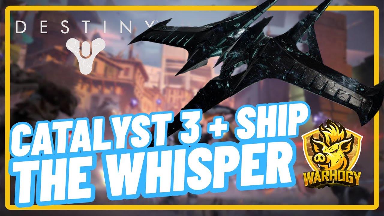 Destiny 2 Whisper of The Worm Catalyst 3 and Oracles 57. FINAL WEEK