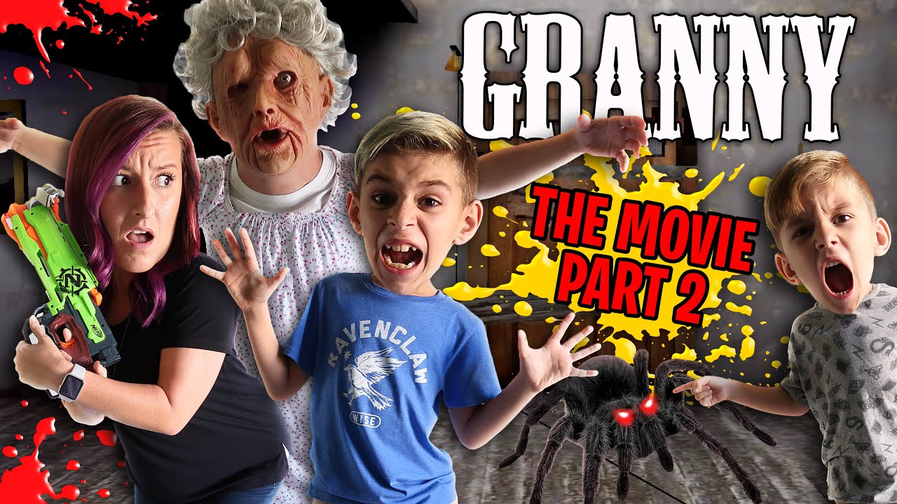 GRANNY THE MOVIE In Real Life Horror Game Part 2