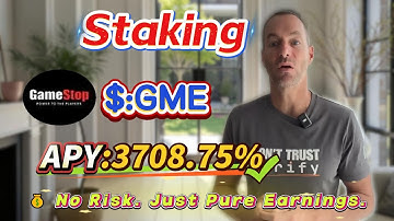 🔒 Secure profit guide! Solana GME staking with 3708.75% APY and zero-risk mining explained!