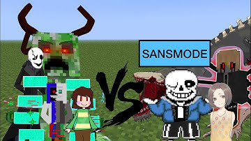 ULTRA CREEPER TITAN vs 682 and 053, ERRORUNRY vs ERROR404SANS, and more! MCPE Mob Battles!