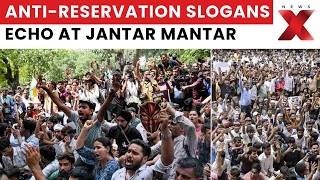 Anti-Reservation Protest at Jantar Mantar: Crowds Demand Changes to Caste Quotas | NewsX