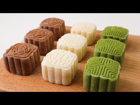 My daughter39s favorite! extremely Delicious and Beautiful! Three different of flavor snowy mooncake
