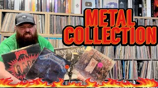 My Metal Collection! Rare Vinyl Records from Black Sabbath, Iron Maiden, Metallica, and more!