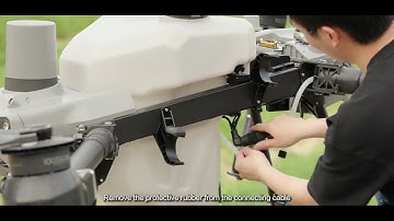 DJI Agras T50 Spreading System Installation | Authorized Dealer Tutorial Okanagan, BC