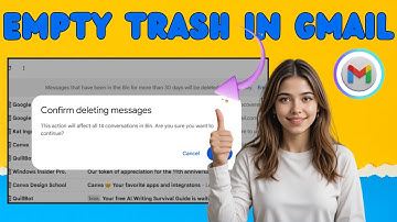 How To Empty Trash In Gmail | Permanent Deletion (2025)