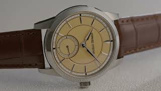 1902 PETITE SECONDE Gold 4N-1 – Schwarz Etienne