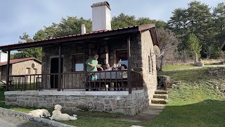 Winter Camping in a Stone House with Coal Stove and Lake View |  Bolu, Türkiye by Çocuklu Kampçılar 1,675 views 5 months ago 30 minutes