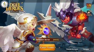Duel Heroes android game first look gameplay español