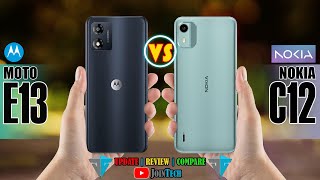 MOTOROLA MOTO E13 VS NOKIA C12 FULL SPECIFICATIONS COMPARISON