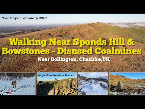 Walking, Exploring & Droning at Birchencliff, Macclesfield , Cheshire, UK