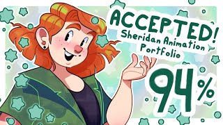 {ACCEPTED: 94%} My Sheridan 2023 Animation Portfolio + Tips