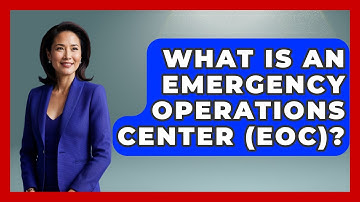 What Is An Emergency Operations Center (EOC)? - First Response Medicine