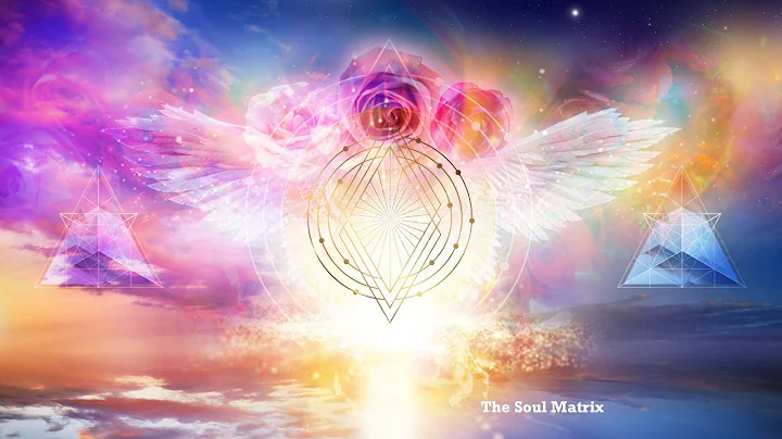 Gold-White / Deep Rose Pink Angelic Light Transmis...