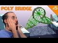 LOOPINGS!! WTF!!! | POLY BRIDGE Gameplay Español