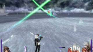 final fantasy dissidia: squall vs. onion knight, no hit.