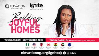 Ignite Morning Prayer || Pastor  Tosin Babalola || Tuesday, September  29th, 2026