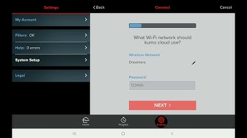 Mitsubishi Kumo Cloud installation and set up