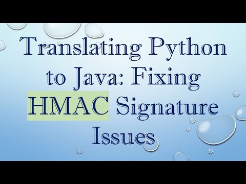 Translating Python to