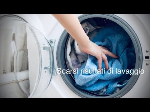 Video: Perché La Lavatrice Non Lava Bene