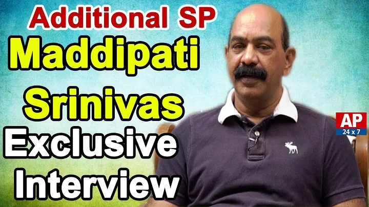 Additional SP Maddipati Srinivas Exclusive Intervi...