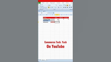 #commercetech #yashmaheshwari #trendingshorts #ssccgl #sscchsl #excel #exceltricks