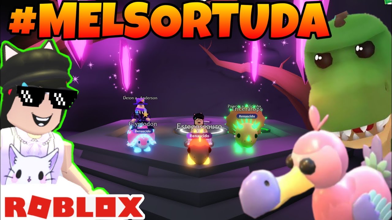 🍀 NEON + LEGENDÁRIO no FÓSSIL EGG do ADOPT ME - Roblox 