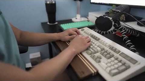 1988 IBM Model M -- Typing Test