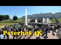 Walk around Peterhof Saint Petersburg 4K