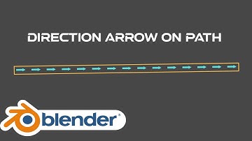 Direction Arrow on path |Blender  || Joel Manore