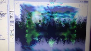 MaxMSP/Jitter serene pixel glitch audio visualizer
