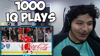 Soccer Fan REACTS to NHL 1000 IQ Plays