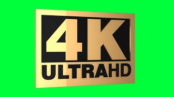 4k Green Screen Logo Loop Chroma Animation