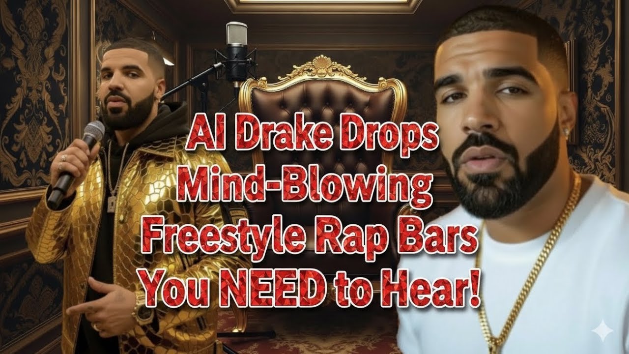 AI Drake Drops MindBlowing Freestyle Rap Bars You NEED to Hear! YouTube
