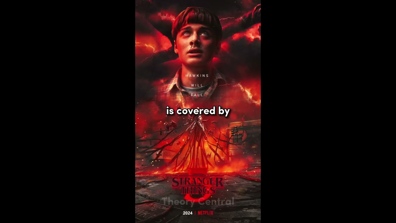 Weird Stranger Things Poster Easter Egg 