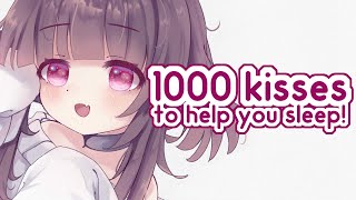1000 Mwahs To Help You Sleep ASMR! ❤ Personal Attention, Silliness & Tingles!