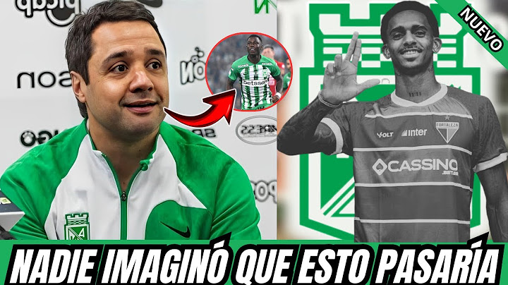 💥😱¡NADIE SE ESPERABA ESTA BOMBA! ¡ANUNCIO OFICIAL! ¡MIRA ESTO! INFORMACIÓN DEL ATLÉTICO NACIONAL....