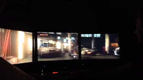 eyefinity need for speed car selection 3 monitors