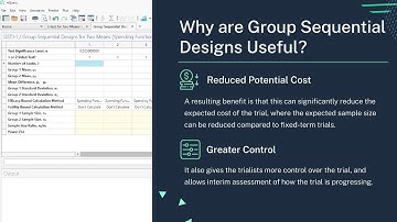 Sample Size for Group Sequential Designs - Using nQuery