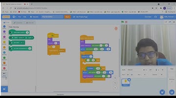 POP THE BALLOON. [ Video Sensing Game , Scratch 3.0 ]