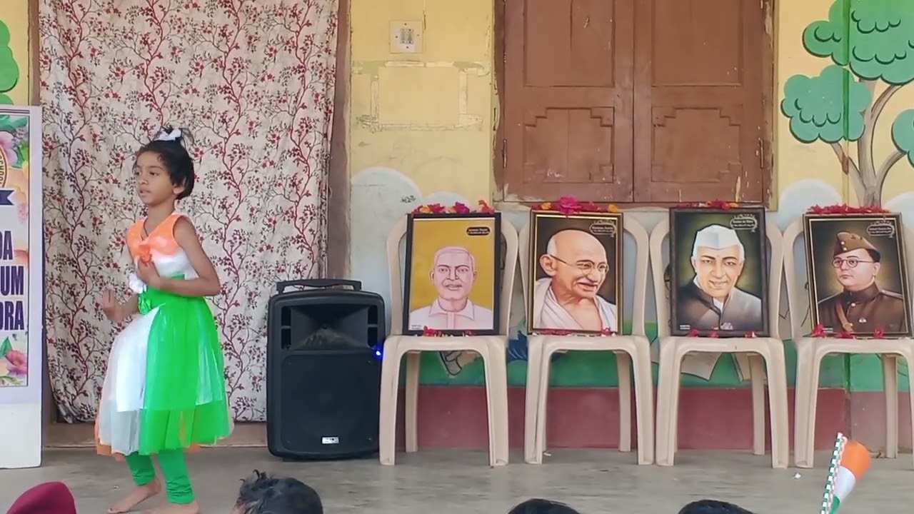 Beautiful dance performed by our little student on the occasion of Republic Day 