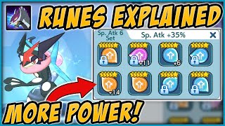 Runes Explained & Rune Tower Tips - Infinity Island / Soul Guardian / Moeke Legends screenshot 1