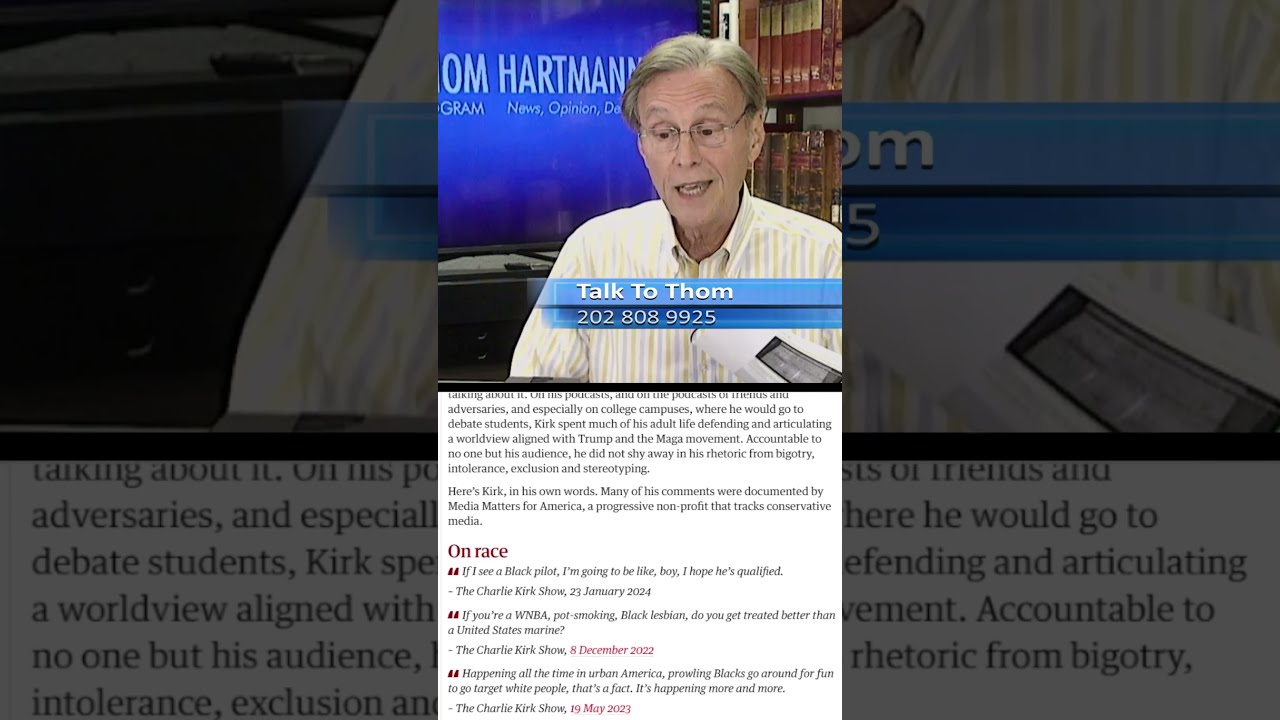 WHO WAS CHARLIE KIRK Far Right Political Activist S Most SHOCKING Comments