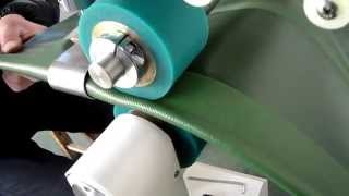 : PVC keder welding machine by hot wedge welding