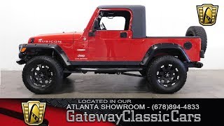 2006 Jeep Wrangler TJ Unlimited R, Gateway Classic Cars-Atlanta #810 -  YouTube