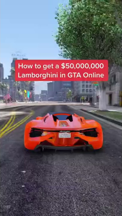 How to get a $50,000,000 Lamborghini in GTA 5 Online! #Shorts